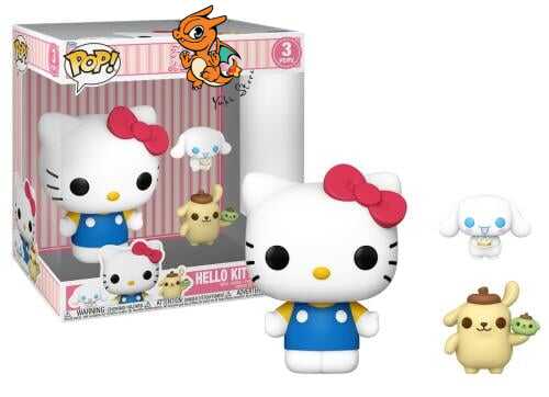 HELLO KITTY - POP Jumbo & Buddies - HK/CM/PPP 3PK (BF)