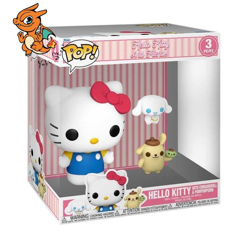 HELLO KITTY - POP Jumbo & Buddies - HK/CM/PPP 3PK (BF) – Image 2