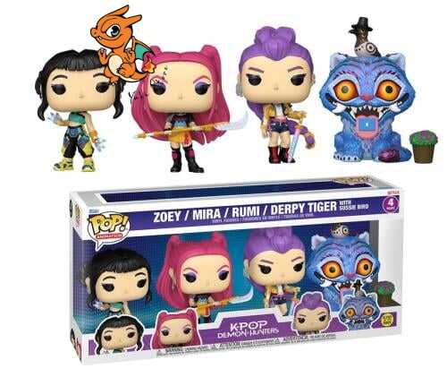 K-POP DEMON HUNTERS - POP Animation - 4PK
