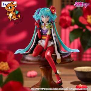 HATSUNE MIKU - Flower Fairy Camelia - Statuette Noodle Stopper 15cm