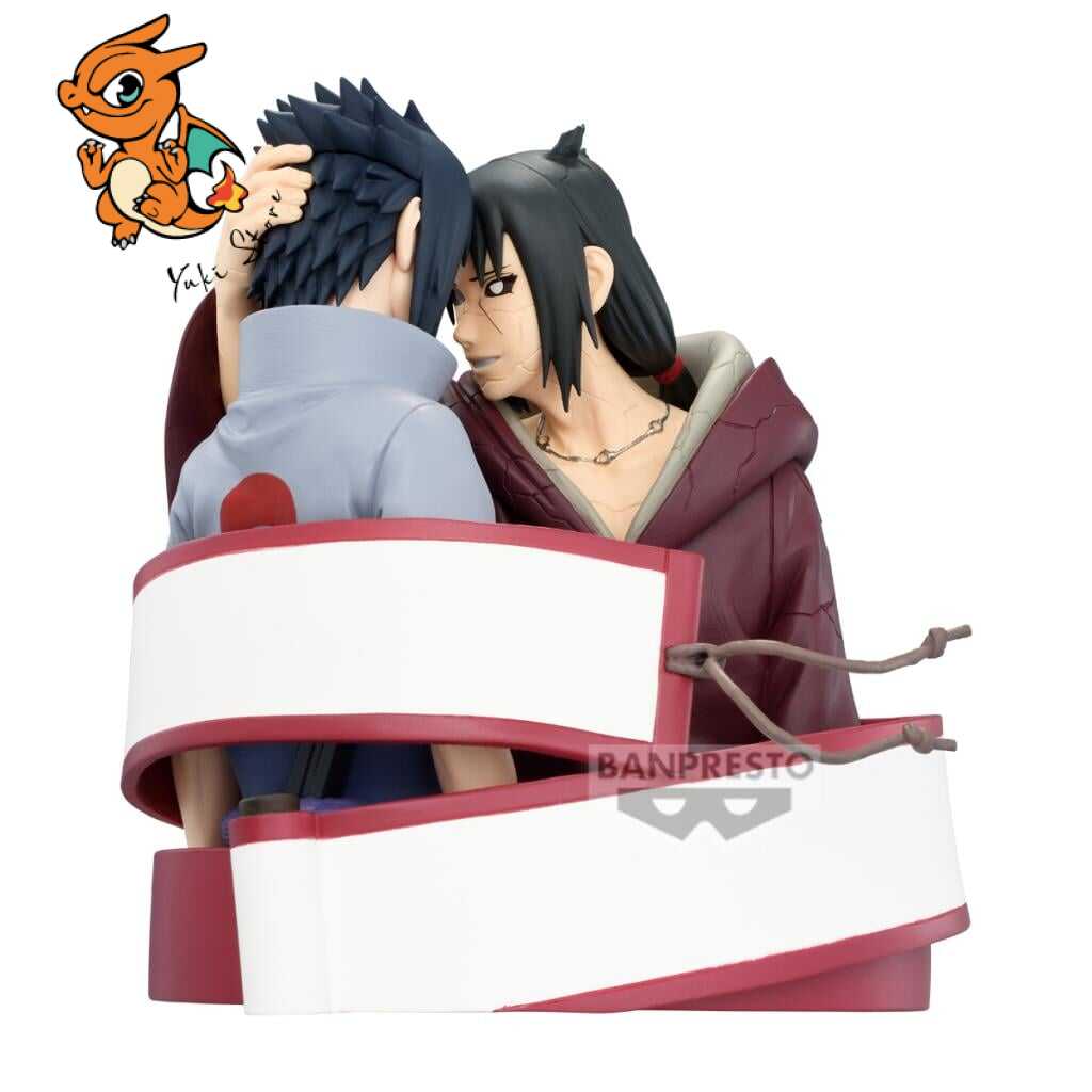 NARUTO SHIPPUDEN - Sasuke & Itachi Uchiha - Figurine Portrelic 12cm – Image 3