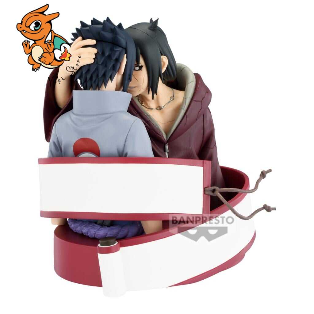 NARUTO SHIPPUDEN - Sasuke & Itachi Uchiha - Figurine Portrelic 12cm – Image 4