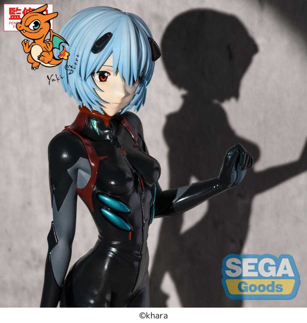 EVANGELION - Rei Ayanami "Plugsuit" - Figurine Figurizma 25cm – Image 4
