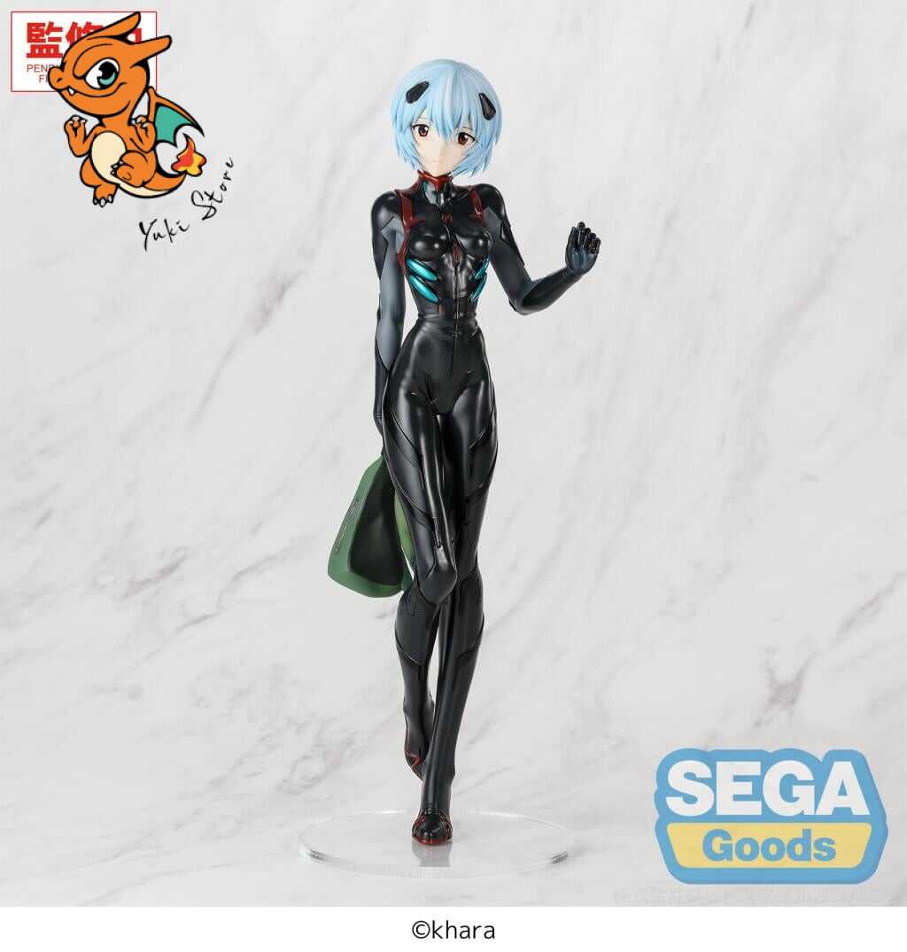 EVANGELION - Rei Ayanami "Plugsuit" - Figurine Figurizma 25cm – Image 5