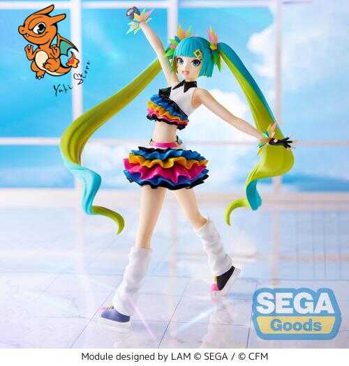 HATSUNE MIKU MEGA69'S - Catch The Wave - Figurine Figurizm 25cm