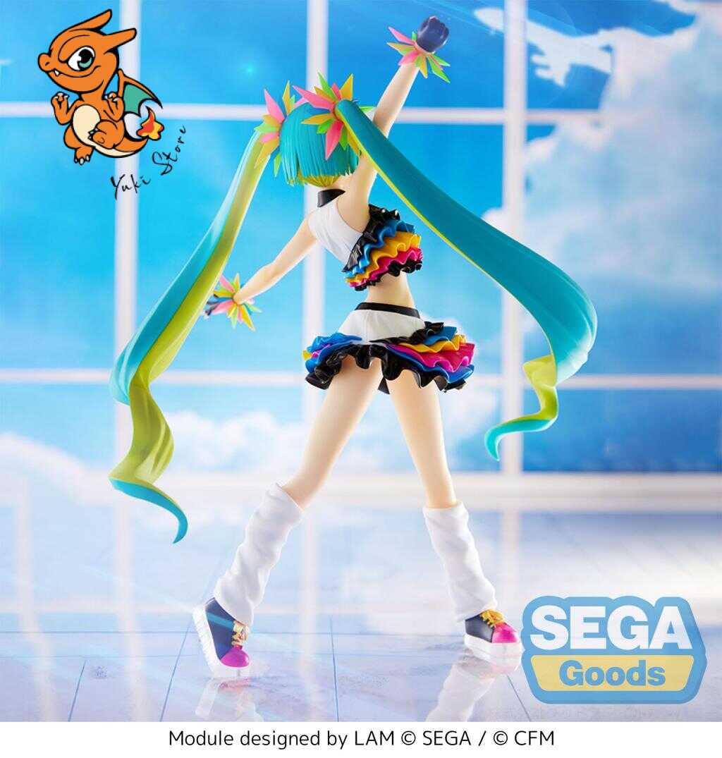 HATSUNE MIKU MEGA69'S - Catch The Wave - Figurine Figurizm 25cm – Image 2