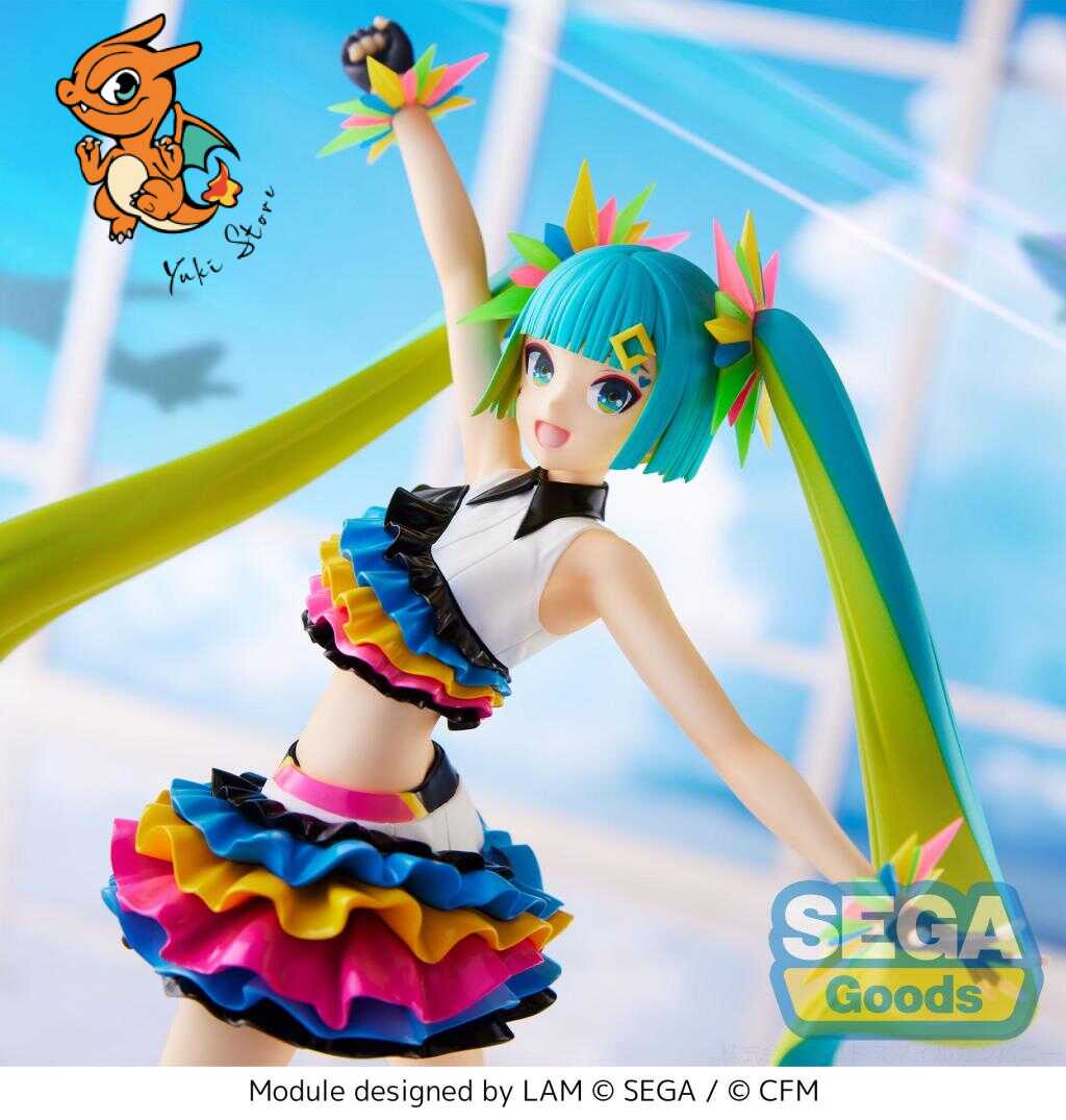 HATSUNE MIKU MEGA69'S - Catch The Wave - Figurine Figurizm 25cm – Image 3