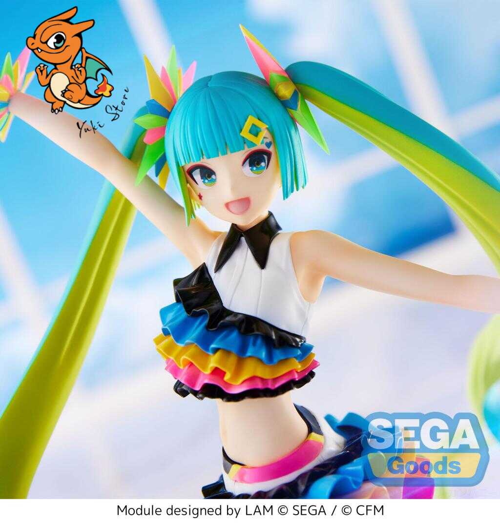 HATSUNE MIKU MEGA69'S - Catch The Wave - Figurine Figurizm 25cm – Image 4