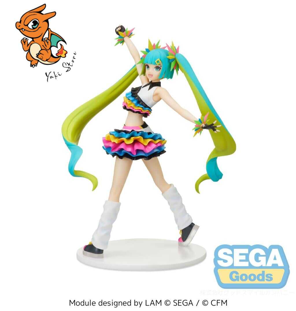 HATSUNE MIKU MEGA69'S - Catch The Wave - Figurine Figurizm 25cm – Image 5