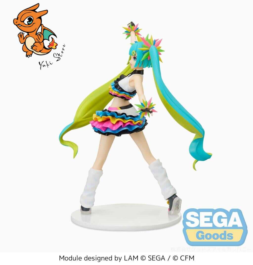 HATSUNE MIKU MEGA69'S - Catch The Wave - Figurine Figurizm 25cm – Image 6