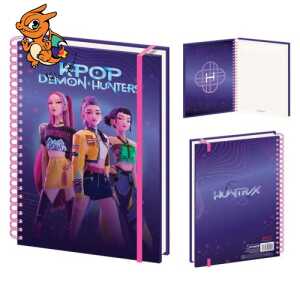 K-POP DEMON HUNTERS - Huntrix - Carnet de notes A4