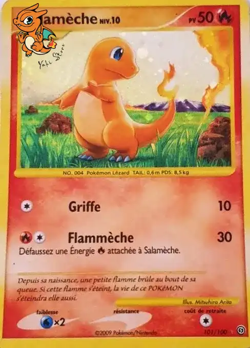 Salamèche Lv.10 - Tempête - 101/100