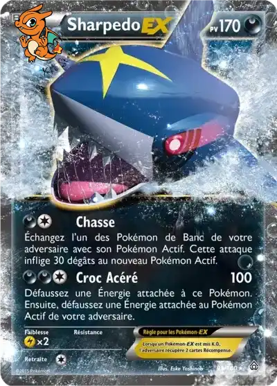 Sharpedo EX - Primo-Choc - 091/160