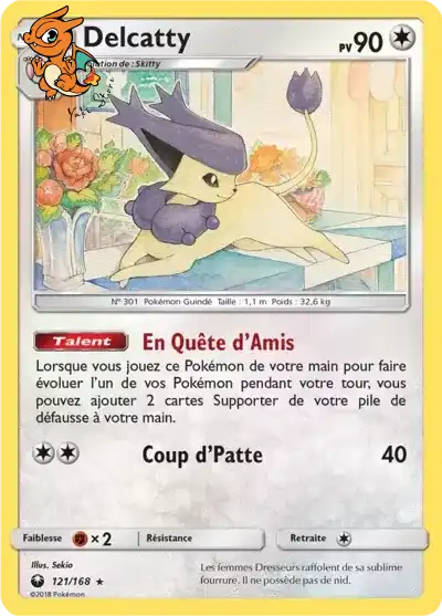 Delcatty - Tempête Céleste - 121/168