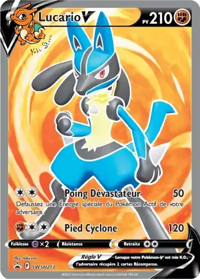 Lucario V - Promos Épée & Bouclier - 213
