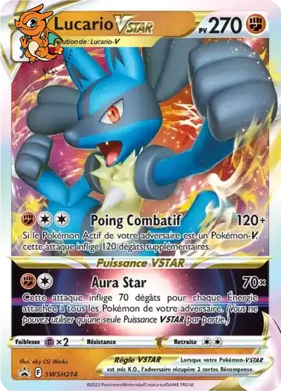 Lucario VSTAR - Promos Épée & Bouclier - 214