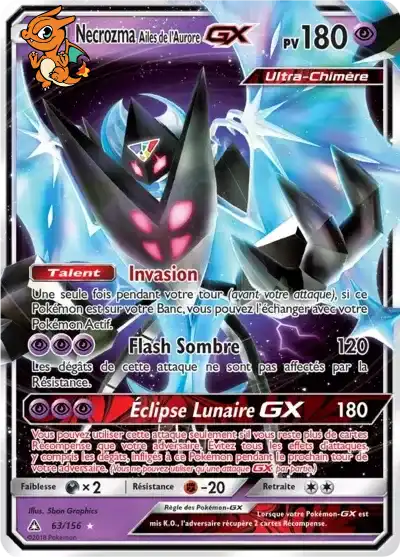 Necrozma Ailes de l'Aurore GX - Ultra-Prisme - 063/156