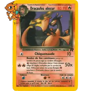 Dracaufeu obscur - Team Rocket - 021/082