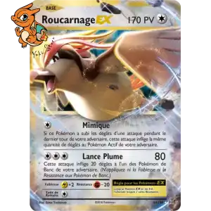 Roucarnage EX - XY Évolutions - 064/108