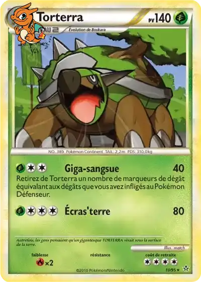 Torterra - Déchaînement - 010/095