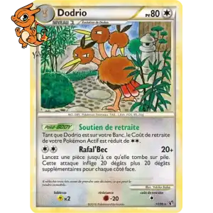 Dodrio - Indomptable - 011/090
