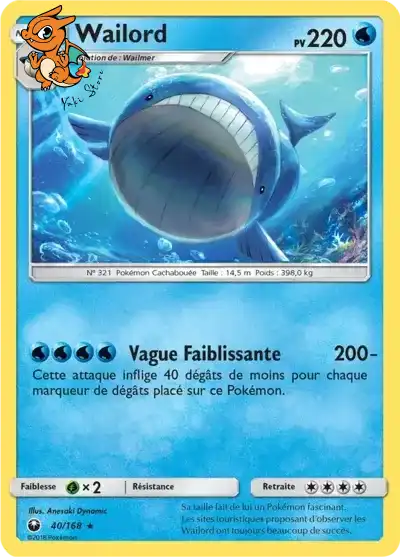 Wailord - Tempête Céleste - 040/168