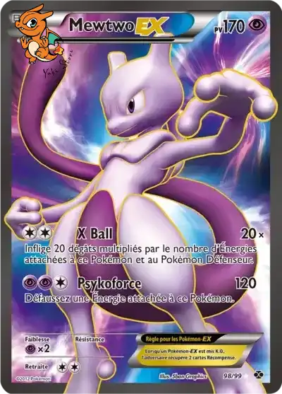 Mewtwo EX - Destinées Futures - 098/099
