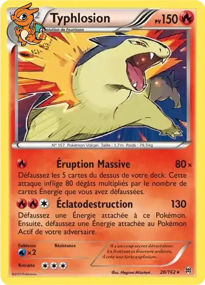 Typhlosion - Impulsion Turbo - 020/162