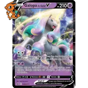 Galarian Rapidash V - Promos Épée & Bouclier - 111