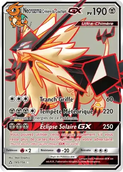 Necrozma Crinière du Couchant GX - Ultra-Prisme - 145/156