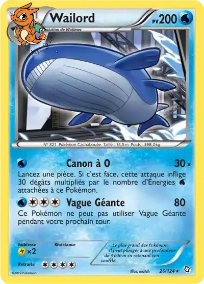 Wailord - Dragons Exalted - 026