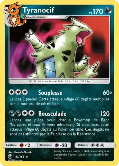 Tyranocif - Tempête Céleste - 087/168