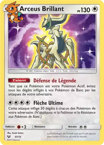 Shining Arceus - Légendes Brillantes - 057/073