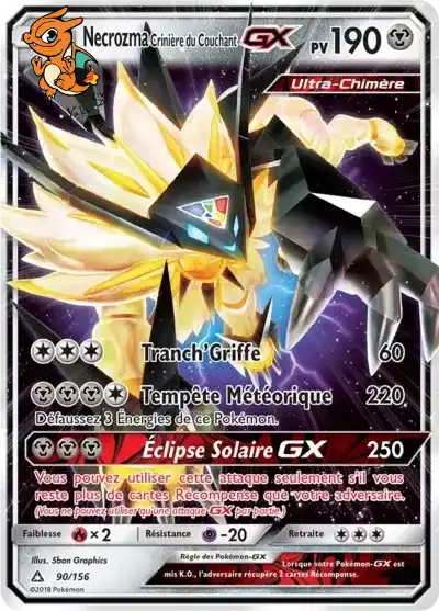 Necrozma Crinière du Couchant GX - Ultra-Prisme - 090/156