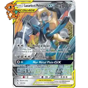 Lucario & Melmetal GX - Alliance Infaillible - 120/214