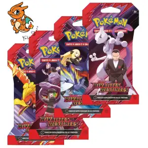 POKEMON - Booster Blister - Rivalités Destinées (illustration aléatoire) - FR