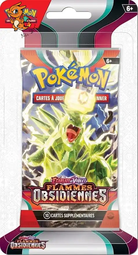 POKEMON - Booster Blister - Flammes Obsidiennes (illustration aléatoire) - FR – Image 4