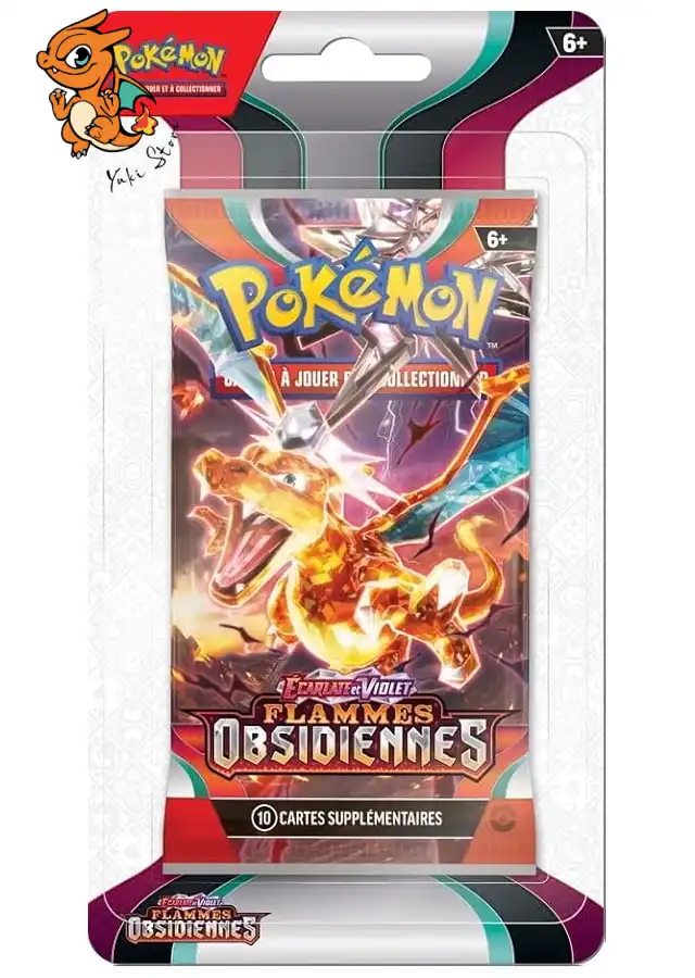 POKEMON - Booster Blister - Flammes Obsidiennes (illustration aléatoire) - FR – Image 2