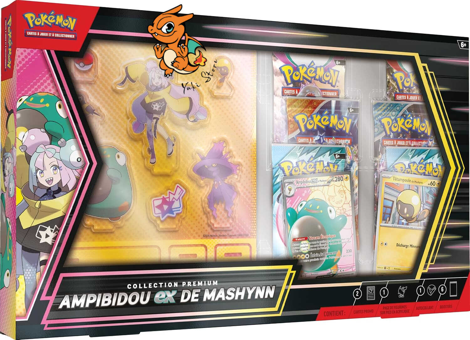 Pokémon JCC - Coffret Premium Collection - Ampibidou-ex (FR)