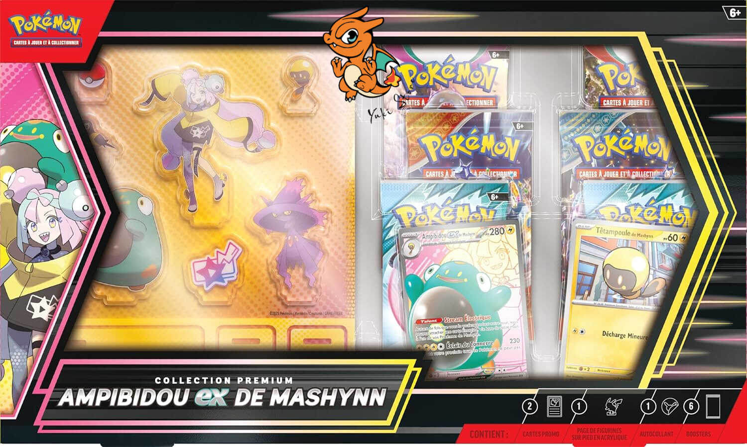 Pokémon JCC - Coffret Premium Collection - Ampibidou-ex (FR)