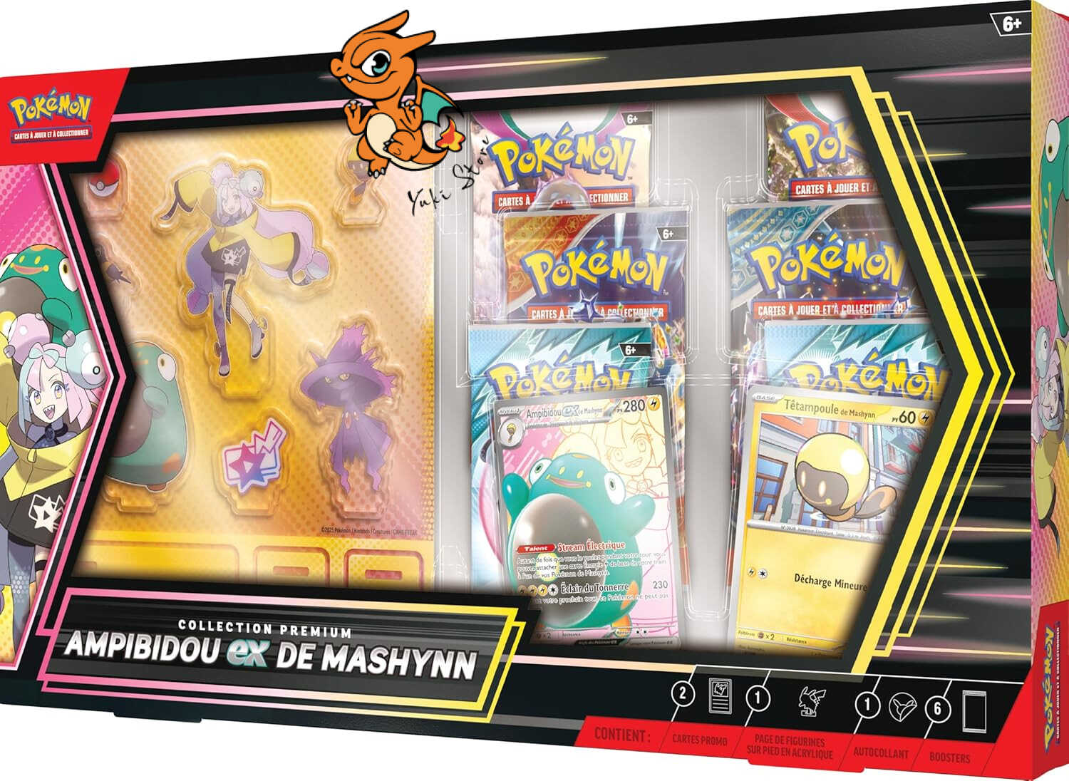 Pokémon JCC - Coffret Premium Collection - Ampibidou-ex (FR)