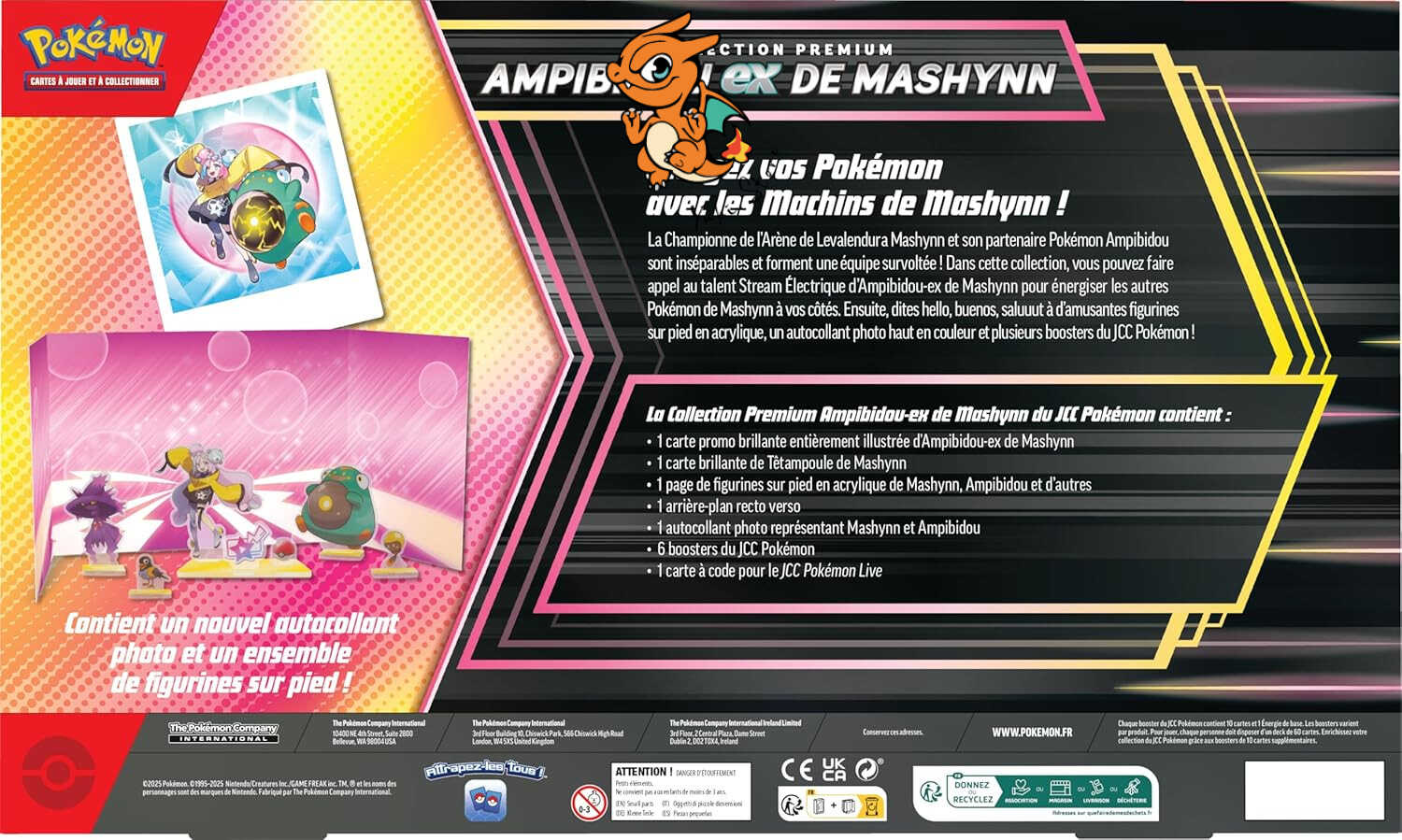 Pokémon JCC - Coffret Premium Collection - Ampibidou-ex (FR)