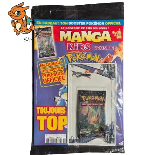 POKEMON - Magazine Pokémon - Booster Blister Ultra Prisme (illustration aléatoire) - FR