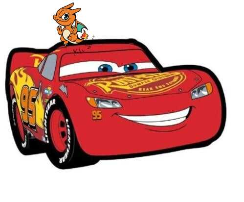 CARS - Flash Mcqueen - Coussin