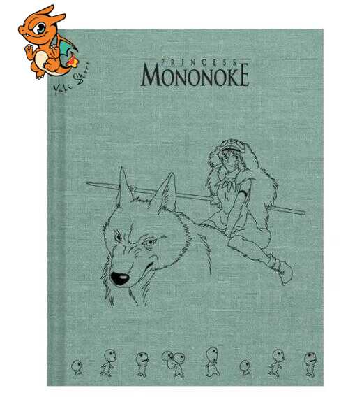 PRINCESSE MONONOKE - San - Carnet de Croquis Toilé
