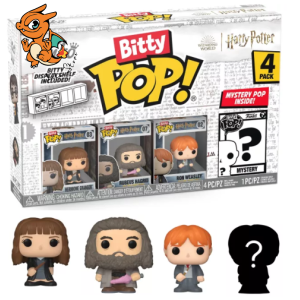 HARRY POTTER - Bitty Pop 4 Pack 2.5cm - Hermione en robe