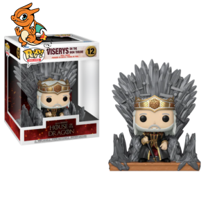 HOUSE OF THE DRAGONS - POP Deluxe N° 12 - Viserys sur le Throne de Fer