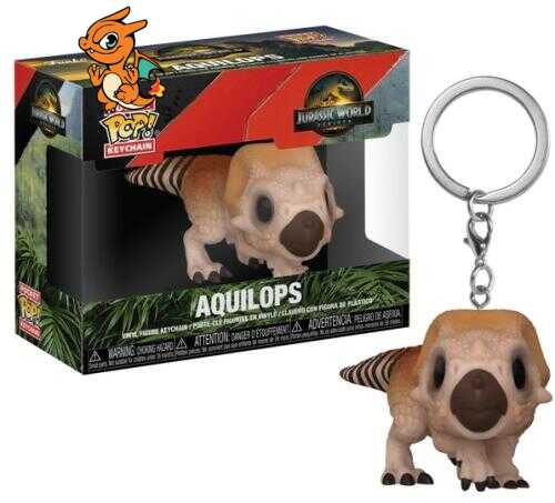 JURASSIC WORLD REBIRTH - Pocket Pop Keychain - Aquilops