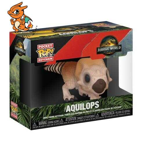 JURASSIC WORLD REBIRTH - Pocket Pop Keychain - Aquilops – Image 2