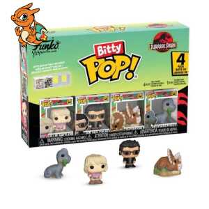 JURASSIC PARK - Bitty Pop 4 Pack 2.5cm - Triceratops